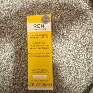 REN Clean Skincare Yellow Mineral SPF 30 Sunscreen